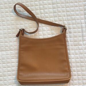 Coach Tan Leather Shoulder Bag